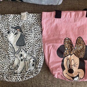 Disney - 101 Dalmatians - Minnie Mouse - tote bags